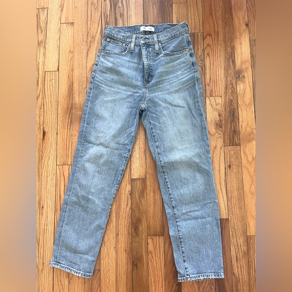 Madewell Classic Straight Jean, Size 26